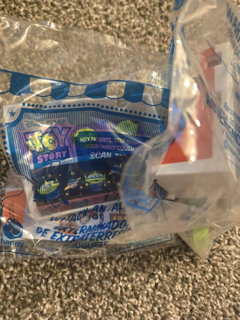 Toy Story 4 McDonald's Happy Meal Toys - Duke Caboom And Alien